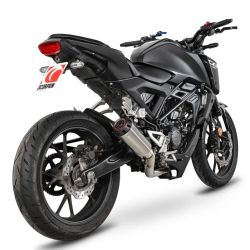ligne complète Echappement SCORPION Red Power HONDA CB125R 2024-2026