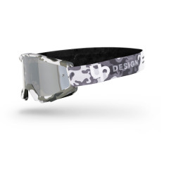 Masque moto cross UP DESIGN Dynamite CAMO écran miroir