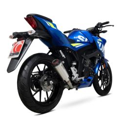 ligne complète Echappement SCORPION Red Power SUZUKI GSX-S 125 GSX-S 150 2017-2021