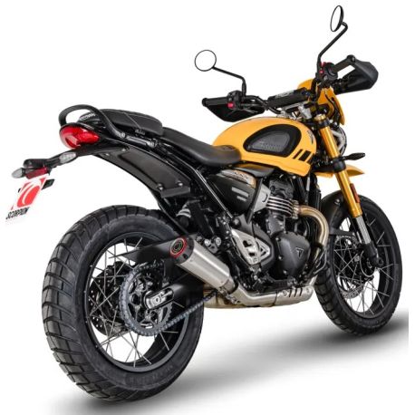 Echappement SCORPION Red Power TRIUMPH SCRAMBLER 400 X SCRAMBLER 400 XC 2024-2026