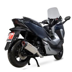 Ligne d'Echappement SCORPION SERKET PARALLEL HONDA 300 FORZA 2018-2021