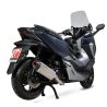 Ligne d'Echappement SCORPION SERKET PARALLEL HONDA 300 FORZA 2018-2021 0