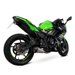 ligne d'Echappement SCORPION SERKET TAPER KAWASAKI 650 NINJA 2017-2022