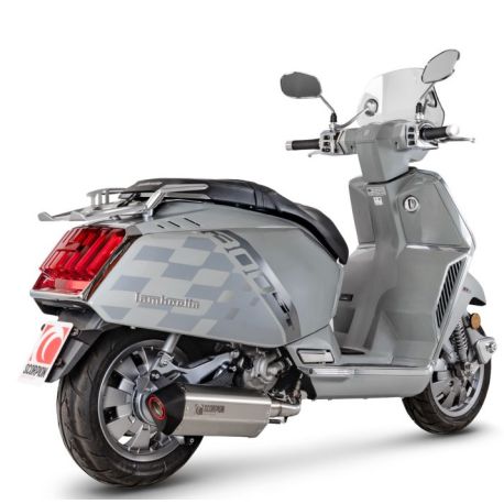 Ligne d'Echappement SCORPION SERKET PARALLEL LAMBRETTA X 300 GT 2025-2026