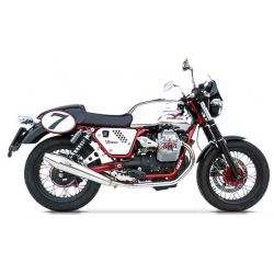Double Echappement Zard Moto Guzzi V7 Classic / Café / Nevada