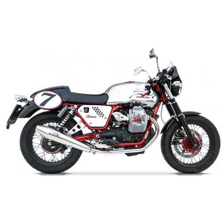 Double Echappement Zard Moto Guzzi V7 Classic / Café / Nevada