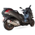 Echappement SCORPION SERKET PARALLEL PEUGEOT METROPOLIS 400 2013-2017