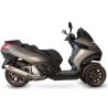 Echappement SCORPION SERKET PARALLEL PEUGEOT METROPOLIS 400 2013-2017 1