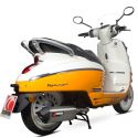 Ligne d'Echappement SCORPION SERKET PARALLEL PEUGEOT DJANGO 125 2015-2017