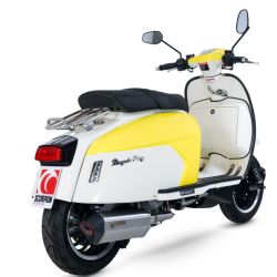 Ligne d'Echappement SCORPION SERKET PARALLEL ROYAL ALLOY GT 125 AC GP 125 AC 2022-2024