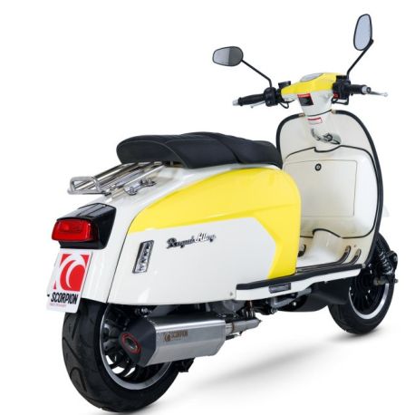 Ligne d'Echappement SCORPION SERKET PARALLEL ROYAL ALLOY GT 125 AC GP 125 AC 2022-2024