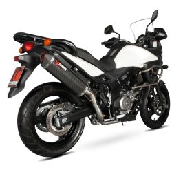 Echappement SCORPION SERKET PARALLEL SUZUKI DL 650 V-STROM 2012-2016