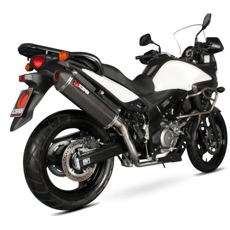 Echappement SCORPION SERKET PARALLEL SUZUKI DL 650 V-STROM 2012-2016