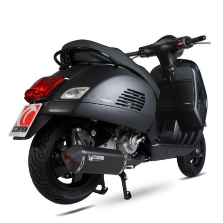Ligne d'Echappement SCORPION SERKET PARALLEL VESPA GTS 125 GTS 250 GTS 300 GTV 250 GTS 300 SUPER