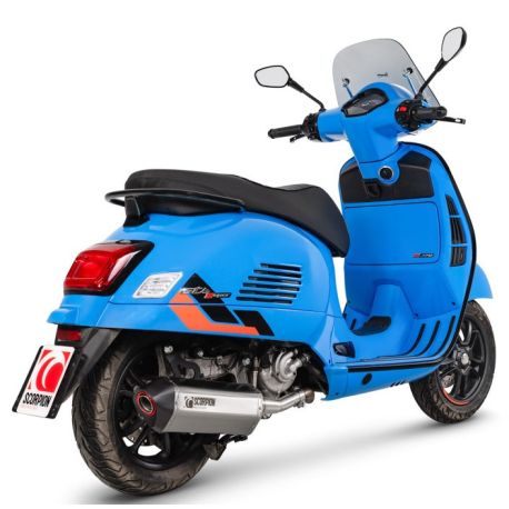 Echappement SCORPION SERKET PARALLEL VESPA GTS 310 SUPER 2024-2026