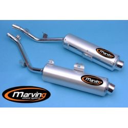 Echappement MARVING alu APRILIA 650 PEGASO 1991-1996