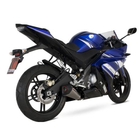 ligne d'Echappement SCORPION SERKET TAPER YAMAHA YZF-R 125 2008-2013
