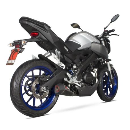 ligne d'Echappement SCORPION SERKET TAPER YAMAHA MT 125 2014-2019