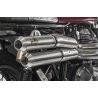 Ligne d'Echappement Zard AMERICAN FLAT TRACK ROYAL ENFIELD Continental GT 650 Interceptor 650 2019-2023 5