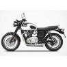 Ligne pot d'Echappement Zard Bas Court Triumph 1200 Bonneville T120 2016-2026 900 Bonneville T100 2017-2026 3