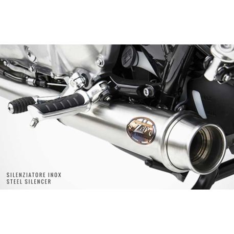 Ligne pot d'Echappement Zard Bas Court Triumph 1200 Bonneville T120 2016-2026 900 Bonneville T100 2017-2026