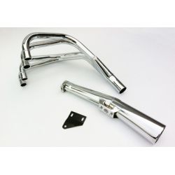 Ligne d'Echappement MARVING 4 en 1 HONDA CB750 KZ 1978-1982