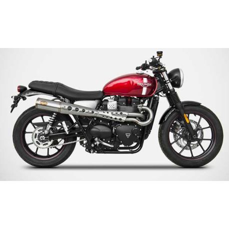 Ligne d'Echappement Zard ZUMA Triumph 900 Street Twin 2016-2023 900 Speed Twin 2021-2023