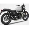 Ligne d'Echappement Zard Cross Inox TRIUMPH 900 STREET TWIN 900 SPEED TWIN 2016-2023 1