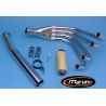 Echappement MARVING 4 en 1 KAWASAKI Z650 B/C/D à partir de 1976 Z650F 1979-1983 0