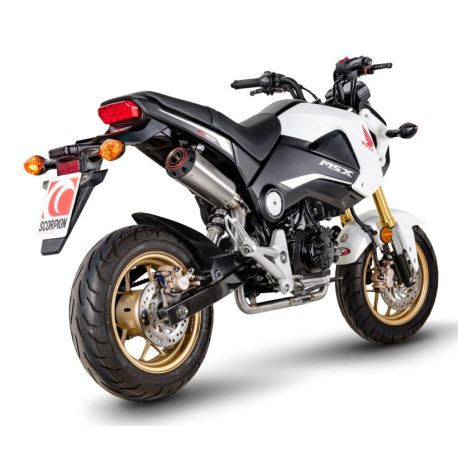 ligne complète Echappement SCORPION Red Power HONDA MSX 125 GROM 2013-2015