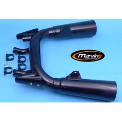 Echappement MARVING YAMAHA V-MAX 1200 1988-2006 NOIR