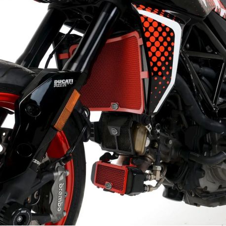 Protections de radiateur R&G racing DUCATI 950 HYPERMOTARD 2019-2025