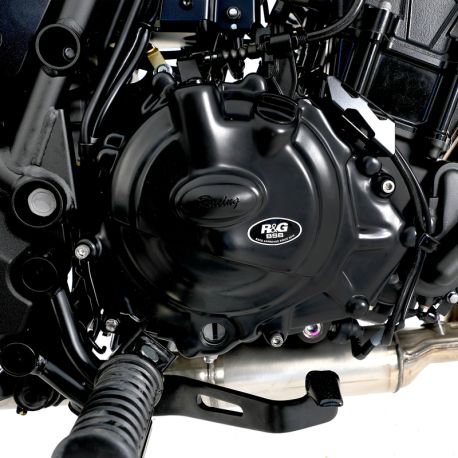 Couvre-carter moteur droit R&G RACING Race Series KAWASAKI NINJA 500 ELIMINATOR 500 Z500