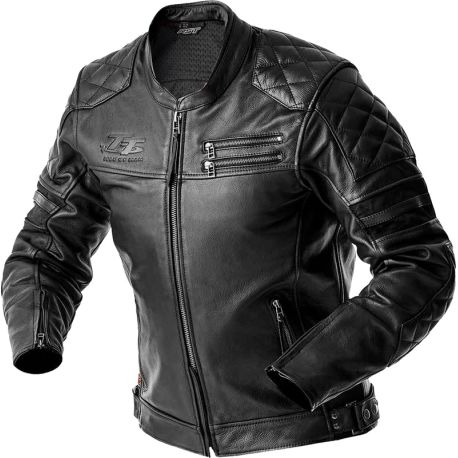Blouson cuir RST IOM TT HILLBERRY D3O CE
