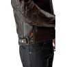 Blouson cuir RST IOM TT HILLBERRY D3O CE 17