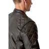 Blouson cuir RST IOM TT HILLBERRY D3O CE 19