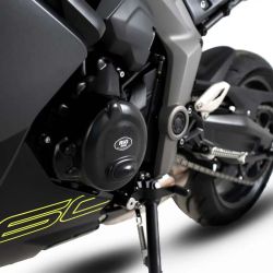 Couvre-carter gauche race series R&G RACING TRIUMPH 660 DAYTONA