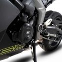 Couvre-carter gauche race series R&G RACING TRIUMPH 660 DAYTONA