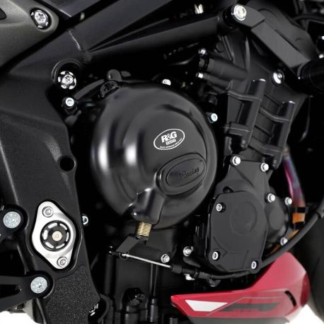 Kit de protection carter moteur R&G Racing 2 pièces race series R&G RACING TRIUMPH DAYTONA STREET TRIPLE TRIDENT
