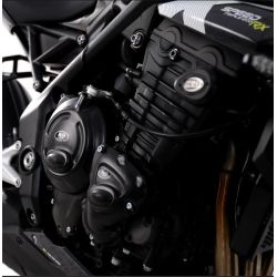 Kit de couvre-carter moteur R&G Racing 3 pièces race series R&G RACING TRIUMPH SPEED TRIPLE 1200 RS / RR/ RX