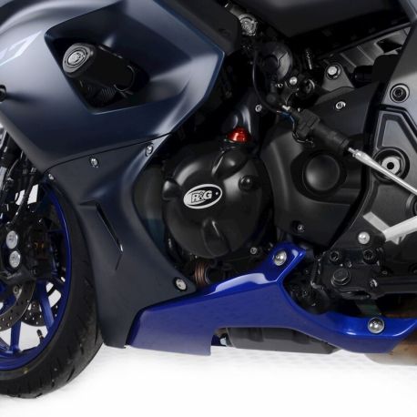 Couvre-carter gauche R&G Racing race series YAMAHA MT-07 TRACER 700 TRACER 7 XSR 700 TENERE 700 R7
