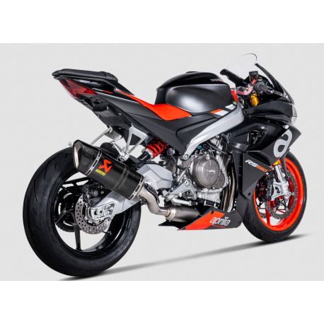 Ligne complète d'Echappement AKRAPOVIC RACING LINE STREET APRILIA TUONO RS 660 2021-2026