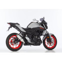 Echappement HURRIC SUPERSPORT YAMAHA YZF-R3 2022-2024 MT-03 2022-2024