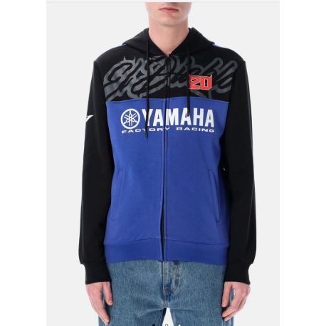 Sweat à capuche Yamaha Dual FQ20 Fabio Quartararo