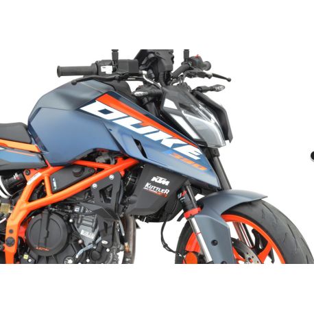 Kit patins de protection TOP BLOCK HUSQVARNA SVARTPILEN / VITPILEN 125 - 401 KTM 125 DUKE 390 DUKE
