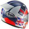 Casque moto integral ARAI Quantic Nation UK - multicolor 1