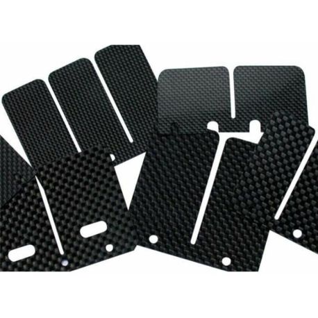 Clapets carbone Tecnium Yamaha RD350LC YFZ350 Banshee (2 paires)