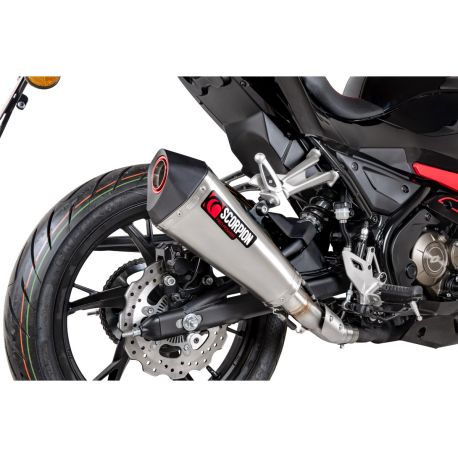 Echappement SCORPION SERKET TAPER QJ MOTOR SRK 125 R SRK 125 S