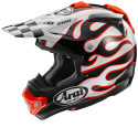 Casque cross ARAI MX-V EVO - Flame White
