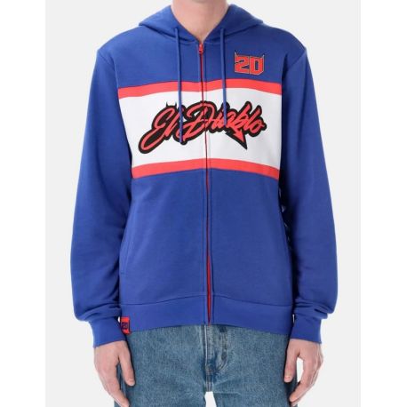 Sweat à capuche El Diablo 20 STRIPED Officielle MotoGP